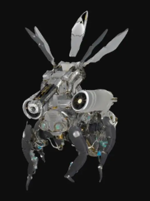 3D model for Cybernetic Wasp