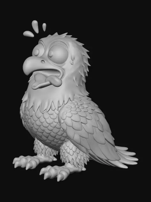 3D model for eaglehan
