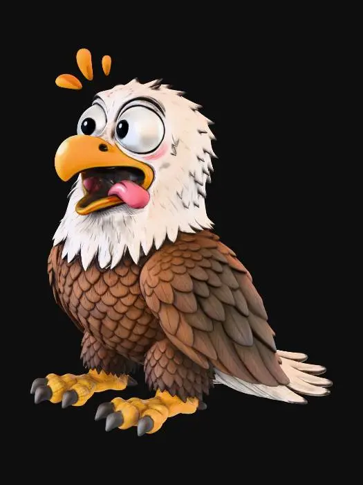 3D model for eaglehan