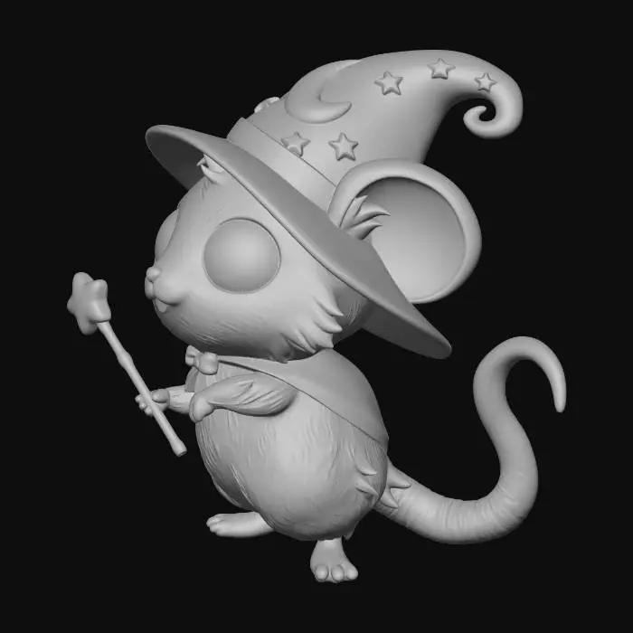 3D model for Moonlit Wizard Mouse