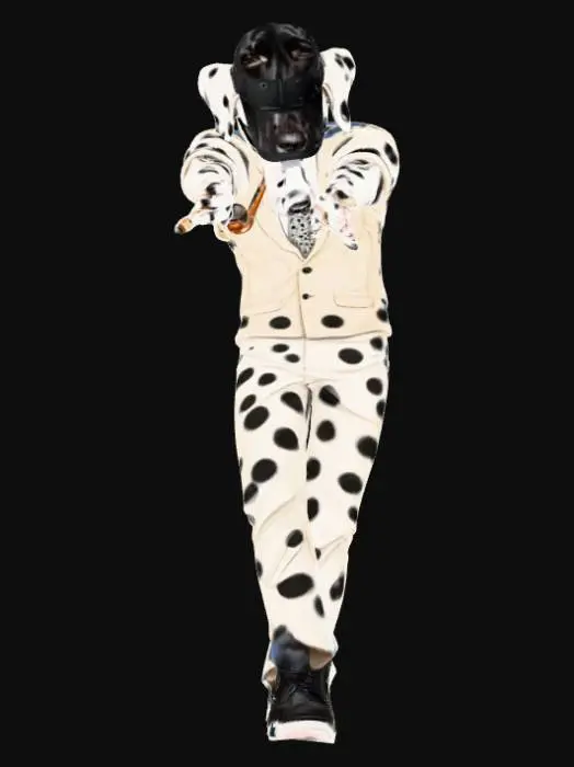 3D model for Dapper Dalmatian