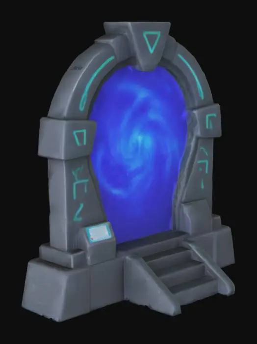 3D model for Enchanted Portal