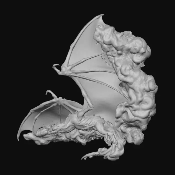 3D model for Shadow Wyvern