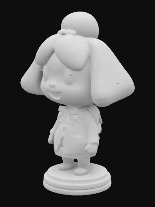 3D model for Isabelle Figurine