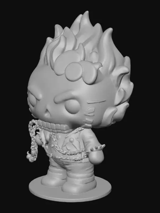 3D model for Ghost Kitty Rider