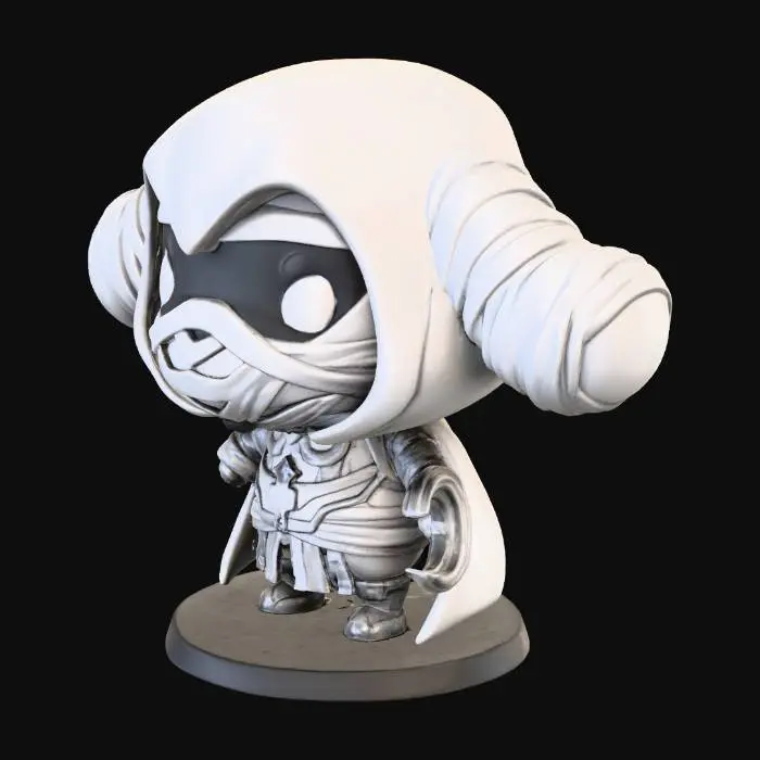 3D model for Lunar Guardian Figure