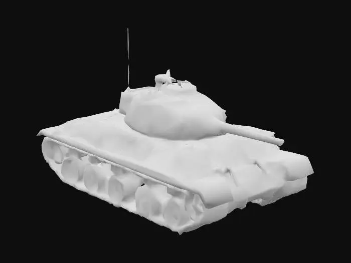 3D model for Soviet T-34 tank