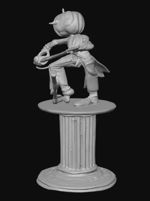 3D model for Pumpkin Sentinel