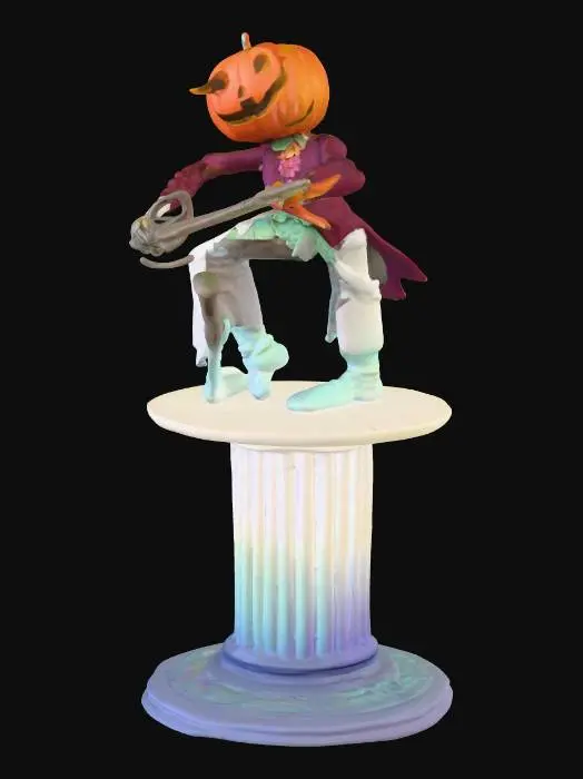 3D model for Pumpkin Sentinel