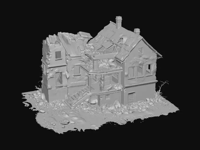 3D model for Ruined House