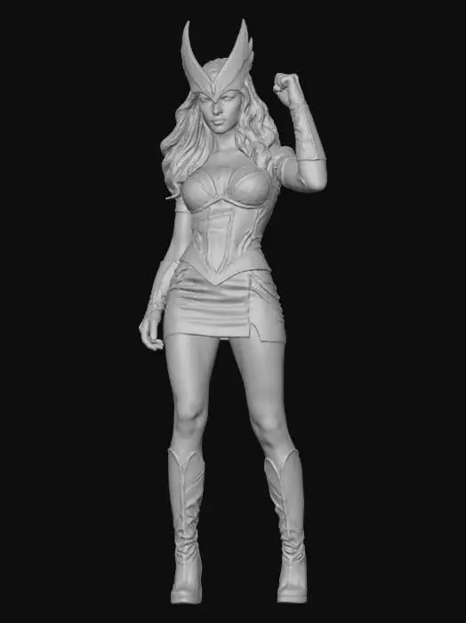 3D model for Scarlet Sorceress