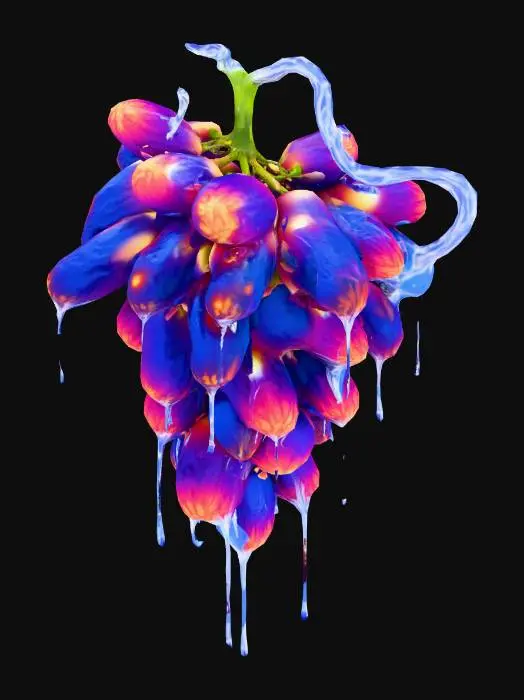 3D model for Celestial Grapescape