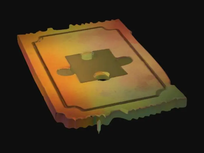 3D model for Puzzle Ticket