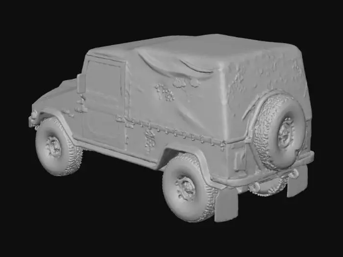 3D model for Off-Road UMM alter 2 turbo