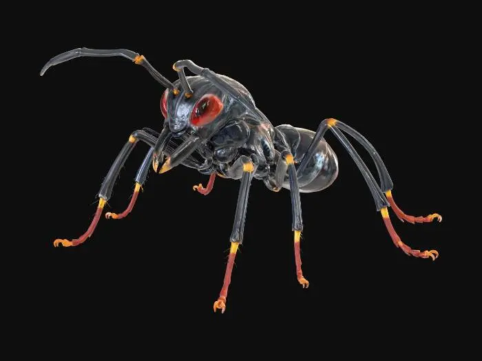 3D model for realistic monster ant