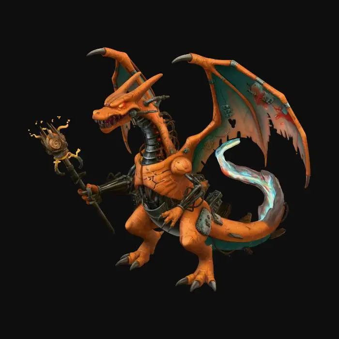 3D model for Embersteel Dragon