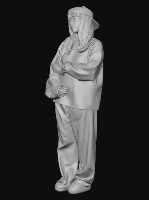 3D model for Chill Vibes in Streetwear