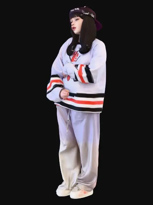 3D model for Chill Vibes in Streetwear