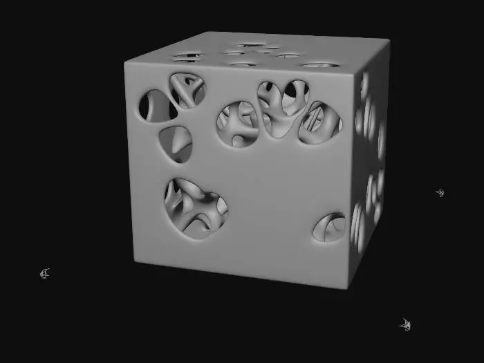 3D model for Perforated Cube
