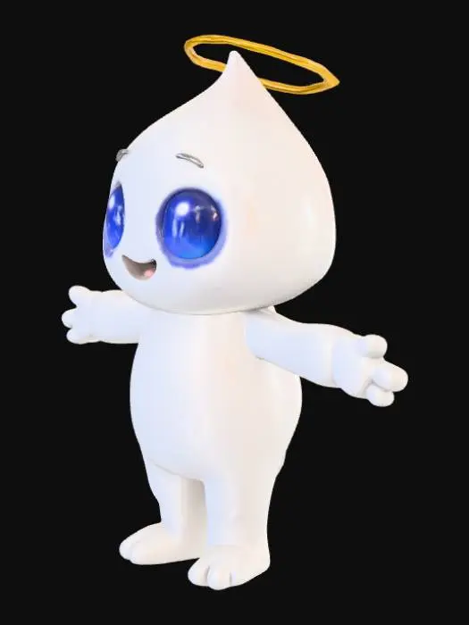 3D model for Starry Spirit