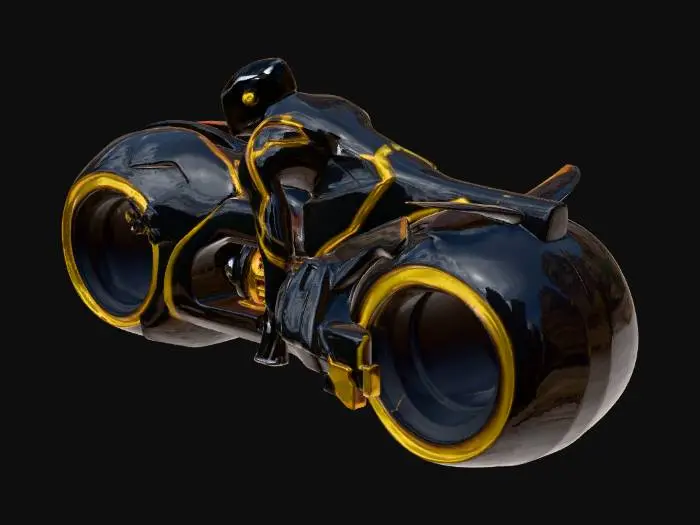 3D model for Neon Racer