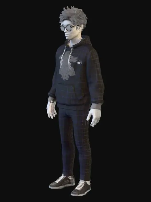 3D model for 3D Character Model Mesh