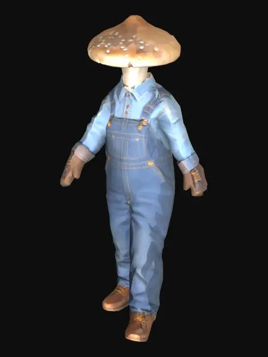 3D model for Mushroom Farmer