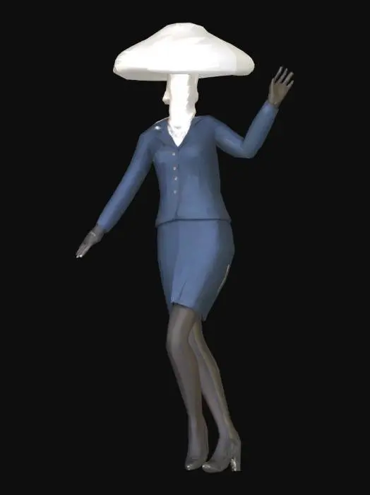 3D model for Mushroom Stewardess