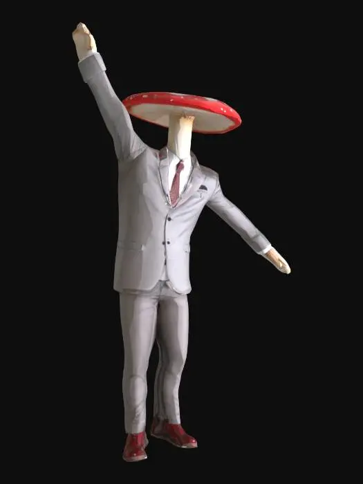 3D model for Mushroom Suit.