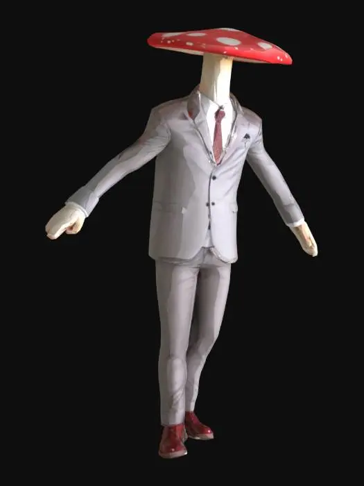3D model for Mushroom Suit.