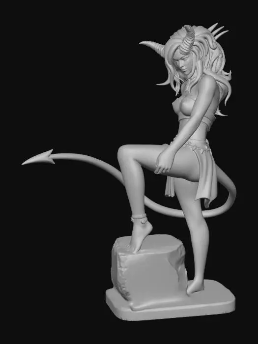 3D model for Infernal Guardian