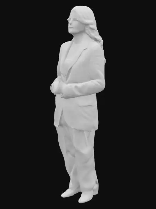 3D model for Reflection in Blue