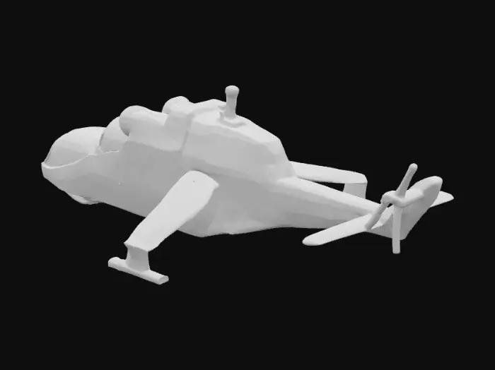 3D model for mi-24 Hind