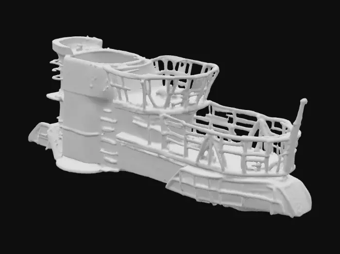 3D model for German Type VII 41/c                     U-Boat/Das-Boot