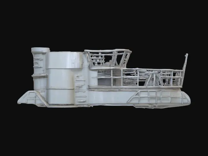 3D model for German Type VII 41/c                     U-Boat/Das-Boot