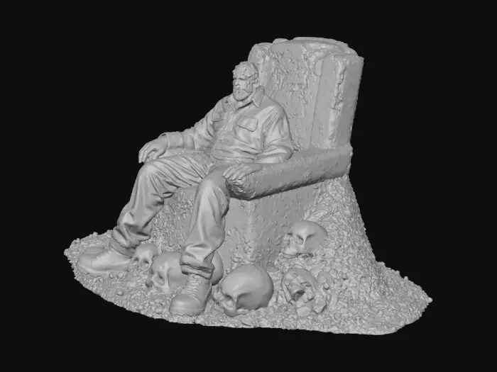 3D model for #Halloween2025#, Jason Voorhees