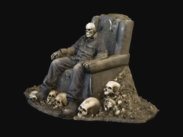 3D model for #Halloween2025#, Jason Voorhees