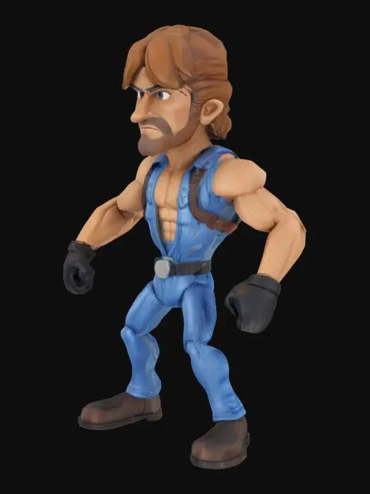 3D model for Chuck Norris