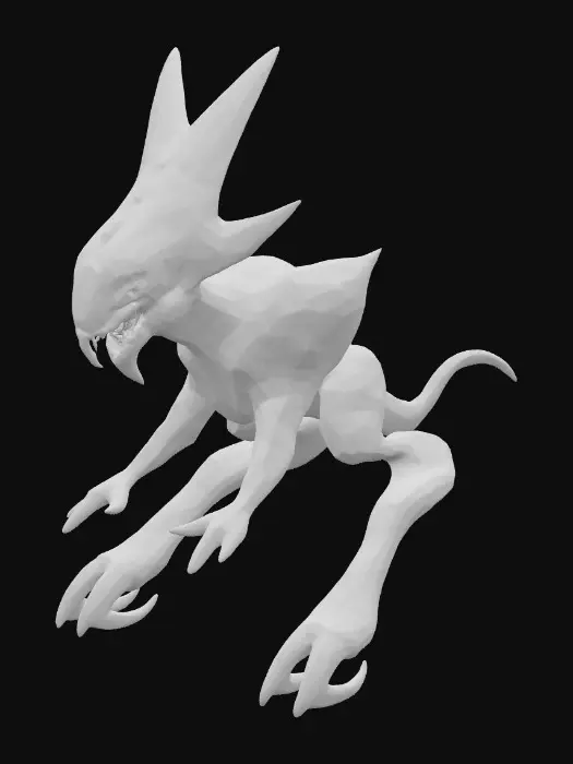 3D model for Perfect Dark Skedar