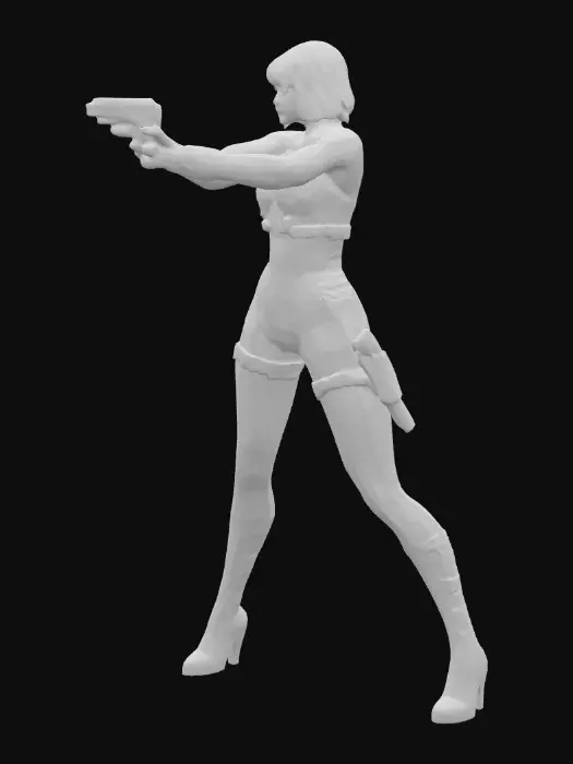 3D model for Joanna Dark