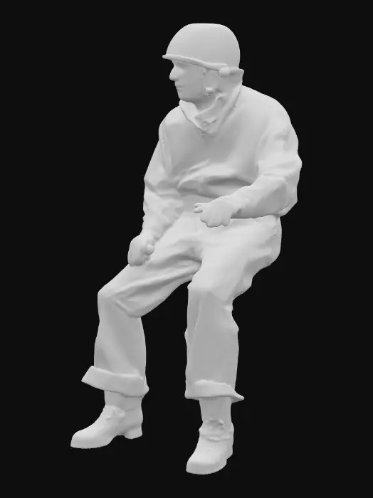 3D model for U.S tank crew