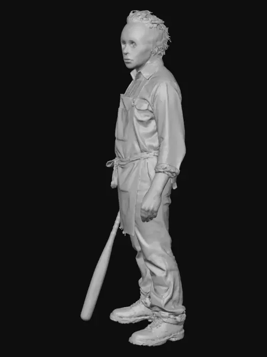 3D model for #Halloween2025#, horror killer