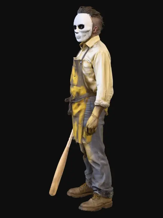 3D model for #Halloween2025#, horror killer