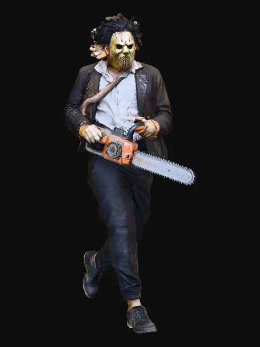 3D model for #Halloween2025#, LeatherFace