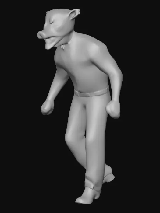 3D model for #Halloween2025#, Uncle Frank - From '911 Prey'