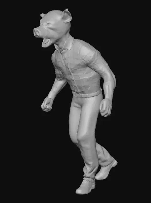 3D model for #Halloween2025#, Uncle Frank from 911 Prey