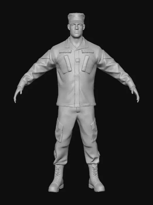 3D model for Marine Corps Commander