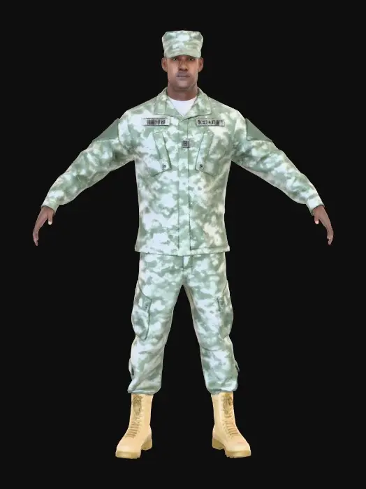 3D model for Marine Corps Commander
