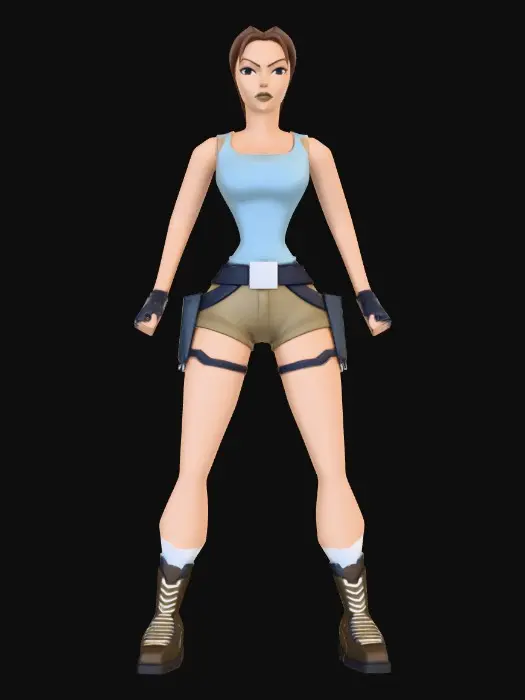 3D model for Tomb Raider