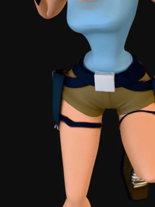 3D model for Tomb Raider